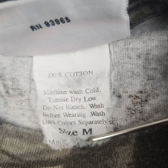 Vtg Jeff Gordon Shirt Mens Medium Dupont #24 Realtree Hardwoods Camo Hunt NASCAR - Picture 8 of 11